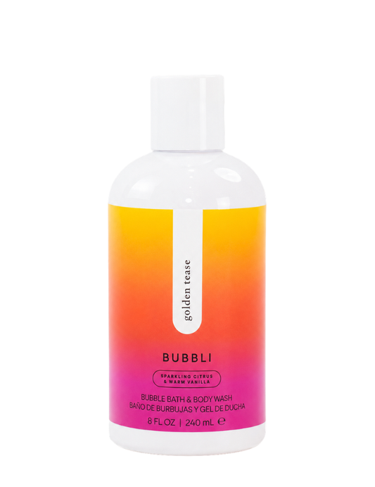 Bubbli - Gel de baño y espuma - Golden Tease