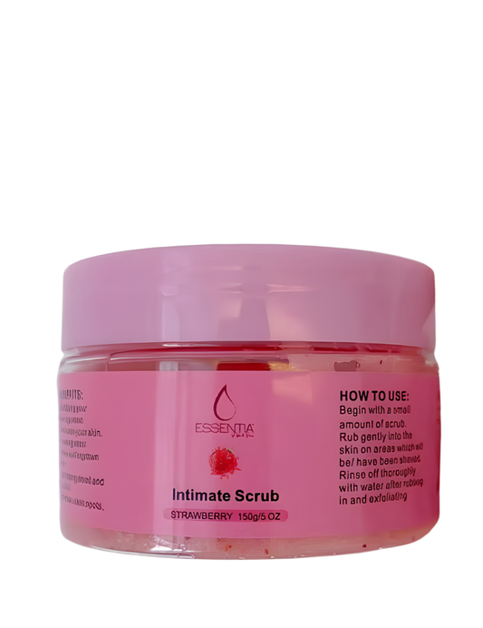 Intimate scrub strawberry